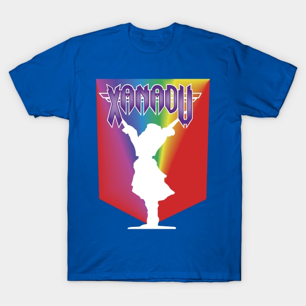 Xanadu Rainbow T-Shirt by Elijah101